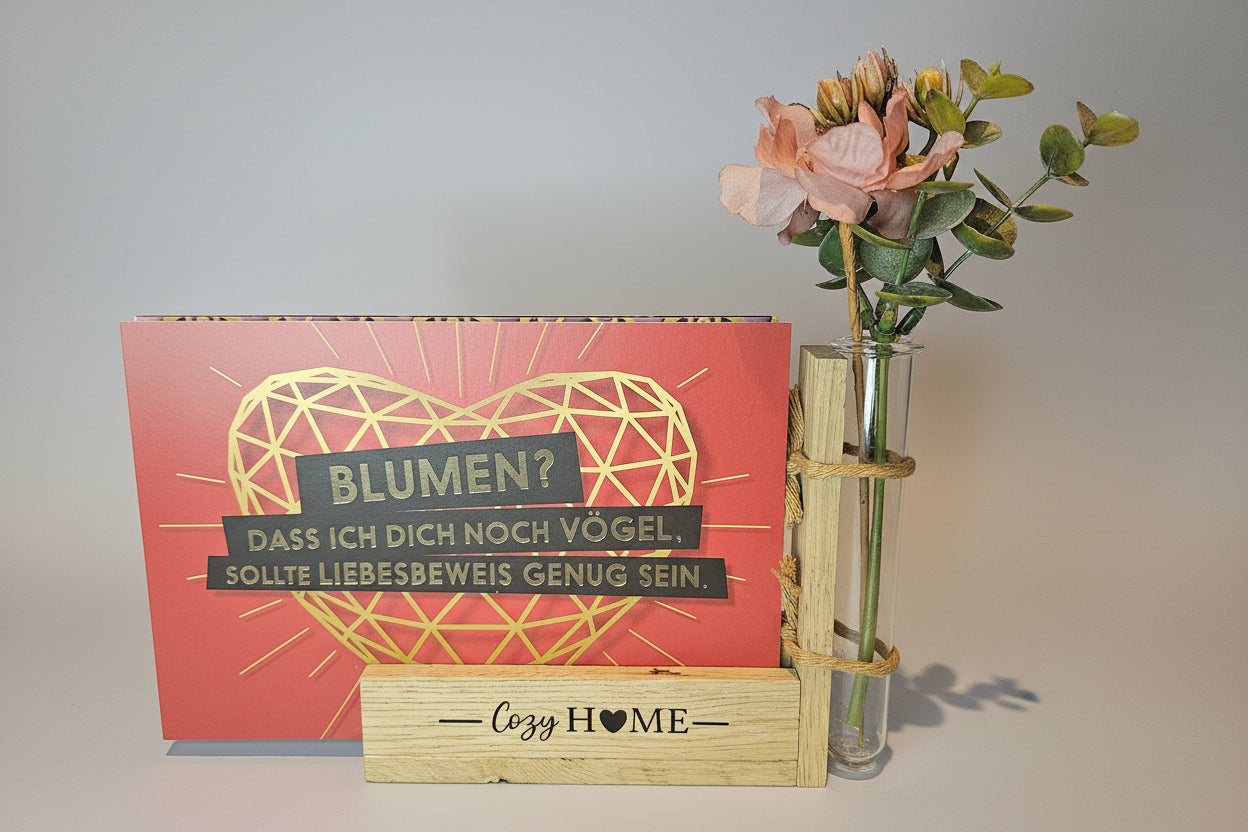 Karten / Fotohalter „Cozy Home“ – Dein Logenplatz für Erinnerungen