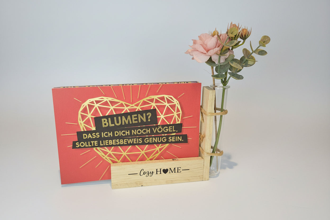 Karten / Fotohalter „Cozy Home“ – Dein Logenplatz für Erinnerungen