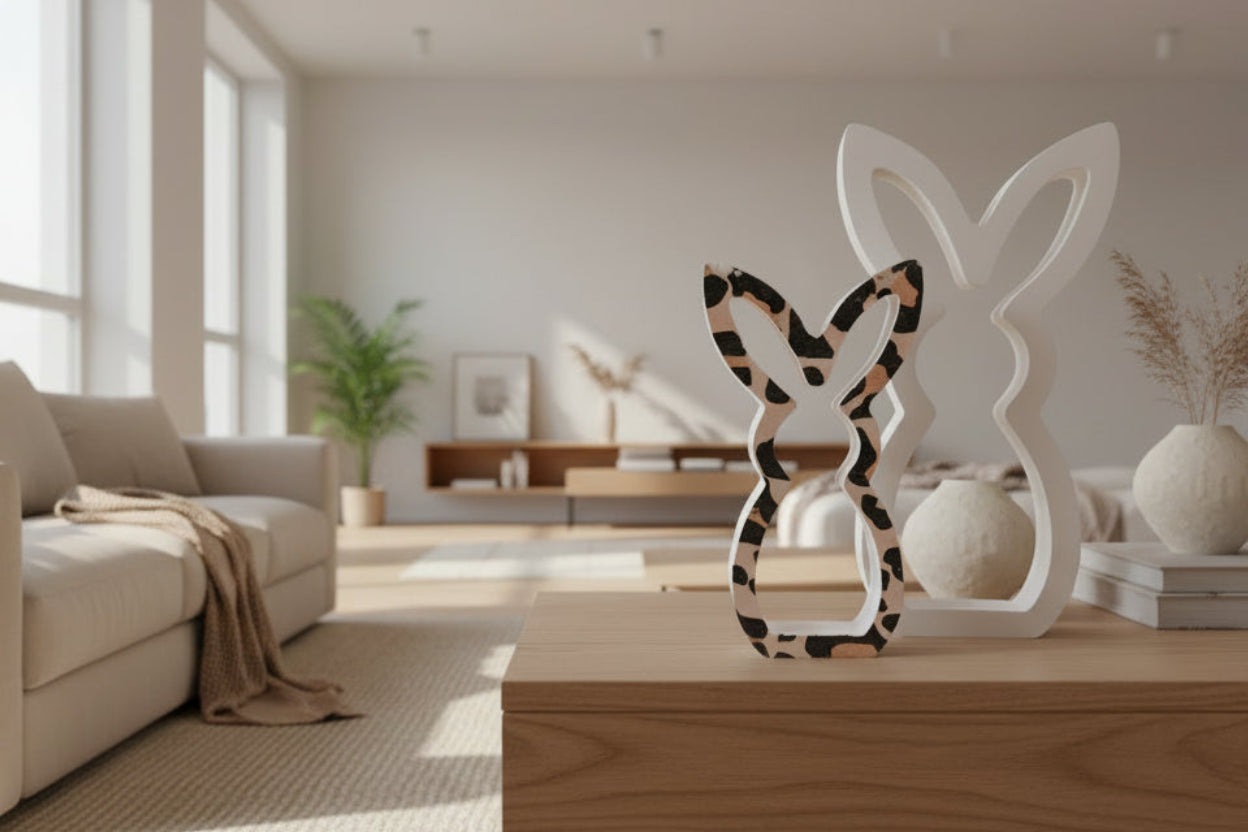 Osterhase Leoparden Design