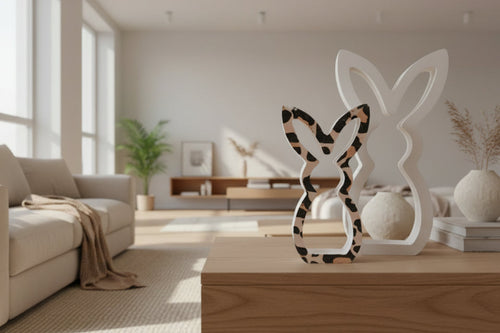 Osterhase Leoparden Design