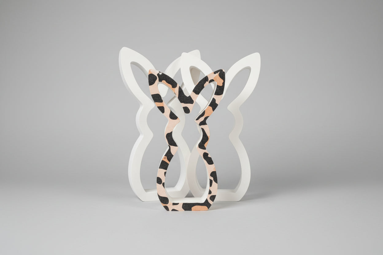 Osterhase Leoparden Design