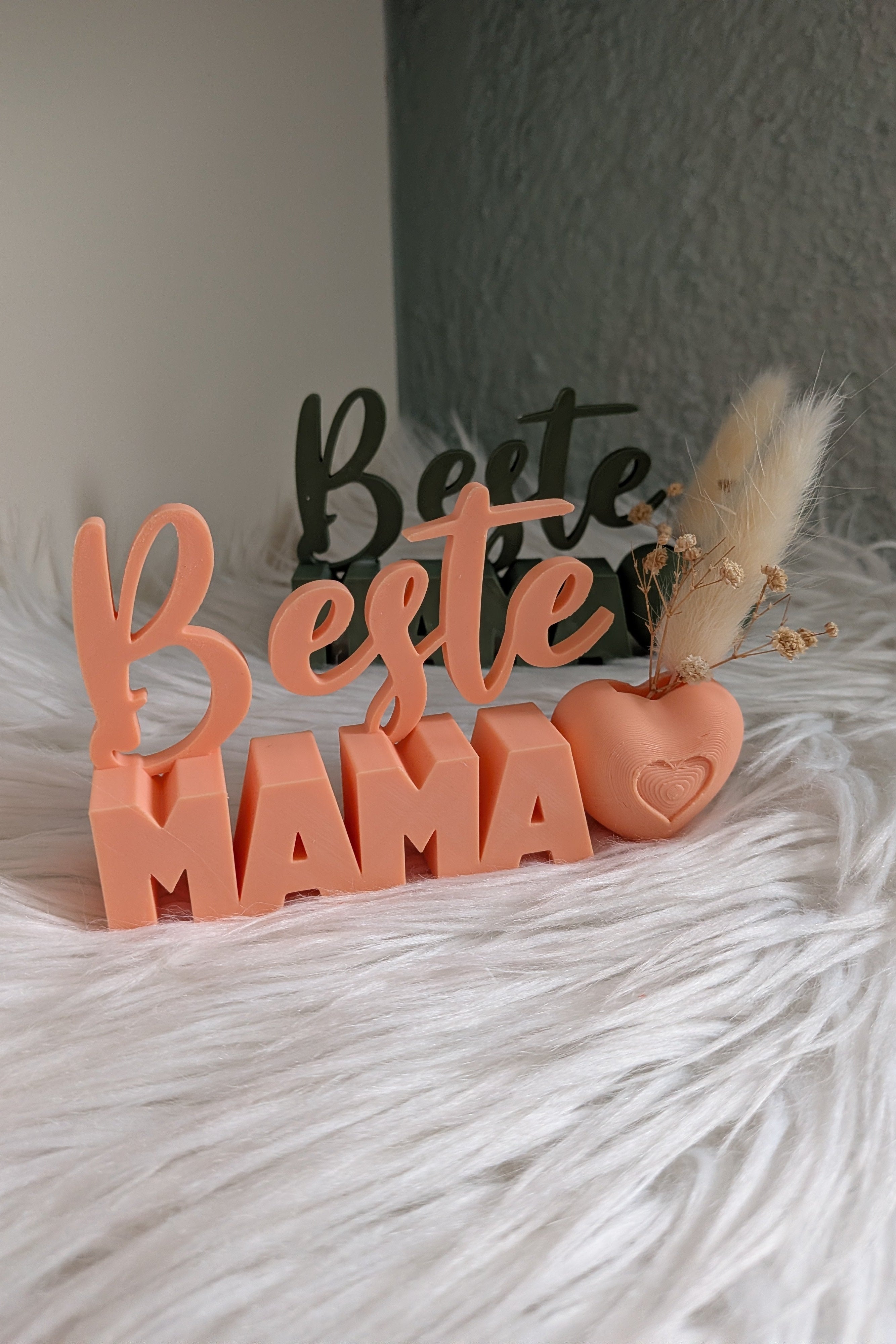 „Beste Mama“ Aufsteller – Liebe, die Wurzeln schlägt