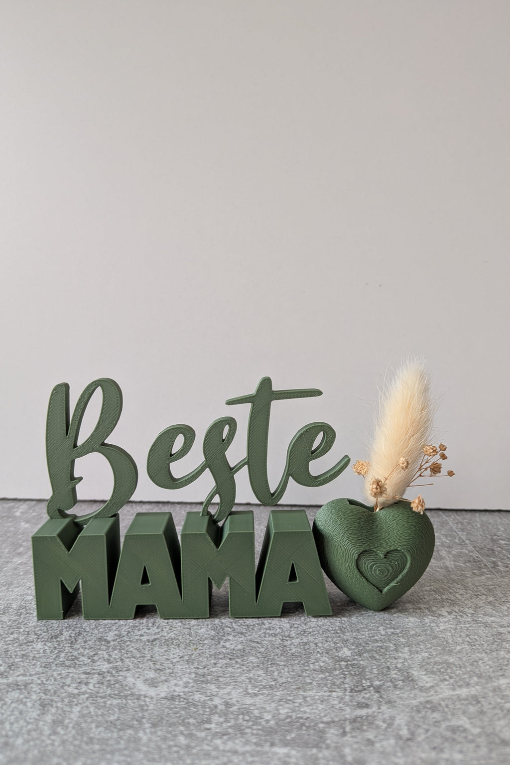 „Beste Mama“ Aufsteller – Liebe, die Wurzeln schlägt