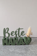 „Beste Mama“ Aufsteller – Liebe, die Wurzeln schlägt